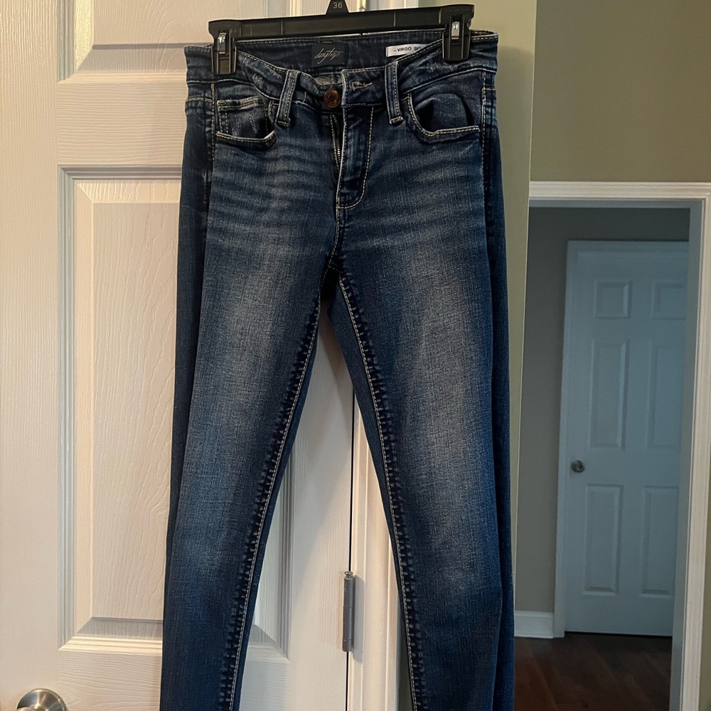 Virgo Skinny Jeans - Dark Blue